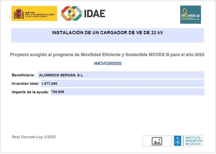 Subvención Moves III